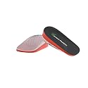 Correct-Position Height Increase Insoles, Heel Cushion Inserts, Heel Lift Inserts for Leg Length Discrepancies (Orange, 0.6" Height)