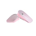 Correct-Position Height Increase Insoles, Heel Cushion Inserts, Heel Lift Inserts for Leg Length Discrepancies (Pink, 1" Height)