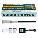 Corro-Protec 40-89 Gal Powered Anode Rod with Installation Kit