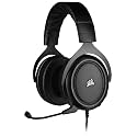 Corsair Hs50 Pro Wired On Ear Headphones with Mic (Carbon Black)
