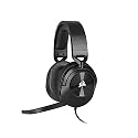 Corsair HS55 Stereo Gaming Headset (Leatherette Memory Foam Ear Pads, Lightweight Construction, Omni-Directional Microphone, Multi-Platform Compatibility with Included Y-Cable Adapter), Carbon