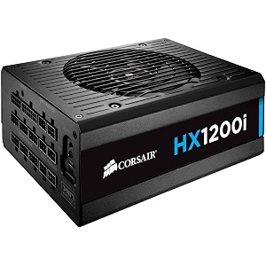 corsair hxi series hx1200i 1200 watt 1200w fully modular power supply 80 platinum certified