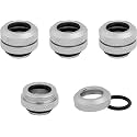 CORSAIR Hydro X Series, XF Hardline, 12mm OD Fittings, Four Pack