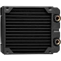 Corsair Hydro X Series, XR5 140 mm Water Cooling Radiator (Single 140mm Fan Mounts, Premium Copper Construction, Polyurethane Coating, Integrated Fan Screw Guides) Black