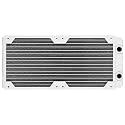 Corsair Hydro X Series, XR5 280 mm Water Cooling Radiator (Dual 140mm Fan Mounts, Premium Copper Construction, Polyurethane Coating, Integrated Fan Screw Guides) White