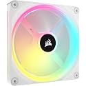 Corsair iCUE LINK QX140 RGB 140mm Magnetic Dome RGB Single Fan - White