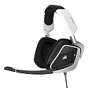 Corsair Void RGB Elite Wired USB Premium Gaming Over Ear Headphones with 7.1 Surround Sound with Mic (White)