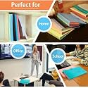 Corslet Pack of 4 Expanding File Folder File Holder for Documents with 5 Pockets Organizer Plastic A4 Size File Organizer for Personal Use Multi-Project Organization for School Teacher and Office