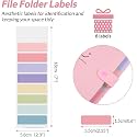 Corslet Pack of 10 Expanding File Folder File Holder for Documents with 5 Pockets Organizer Plastic A4 Size File Organizer for Personal Use Multi-Project Organization for School Teacher and Office