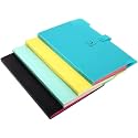 Corslet Pack of 4 Expanding File Folder File Holder for Documents with 5 Pockets Organizer Plastic A4 Size File Organizer for Personal Use Multi-Project Organization for School Teacher and Office