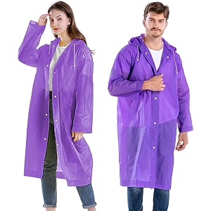 raincoat for womenmenboys amp girls waterproof full rain coat multicolor universal free size hooded rainwear pack of 1