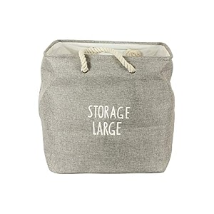 cortina folding round laundry basket for dirty clothes round collapsible storage basket - 45 ltr beige