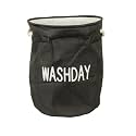 Cortina Folding Round Laundry Basket for Dirty Clothes, Round Collapsible Storage Basket - 45 Ltr, Beige