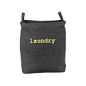 Cortina Folding Round Laundry Basket for Dirty Clothes, Round Collapsible Storage Basket - 45 Ltr, Black-1