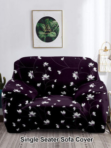 Cortina Polyester 1 Seater Sofa Striped Cover