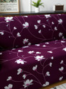 Cortina Polyester 3 Seater Sofa Striped Cover
