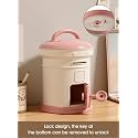 Cortina Post Box Design Piggy Bank for Kids &amp; Adults – Plastic Coin Saver with Handle &amp; Keys, Money Box Gift Item for Kids Ages 3+ (Pink, Pack of 1)