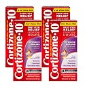 Cortizone-10Maximum Strength Intensive Healing Itch Relief Cream,1% Hydrocortisone,Fast-Acting,Anti-Itch Cream for Bug Bites,Rash,Eczema,Psoriasis,Poison Ivy,Oak, Sumac&More,2 Ounce (Pack of 48)