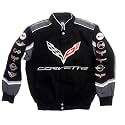 Corvette C7 Twill Jacket with Embroidered Logos by JH Design