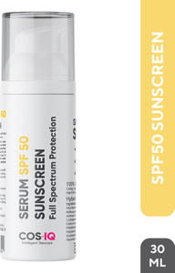 cos-iq sunscreen - spf 50 pa spf 50 pa sunscreen serum - invisible ultra lightweight matte fluid