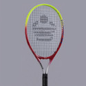 Cosco-23 Silver Red Green Strung Tennis Racquet