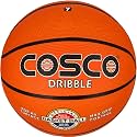 Cosco Nylon Dribble Rubber Basket Ball (Size - 7, Orange)