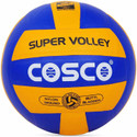 COSCO Super vollyball Volleyball - Size: 4 (Standard, Pack of 1, Yellow, Blue)