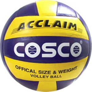 cosco volley volleyball - size 4 pack of 1 black volleyball - size 4