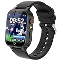 Cosjoype Smart Watch for Kids with 26 Puzzle Games HD Touchscreen Camera Video Music Player Habit Tracking Pedometer Alarm Flashlight 12/24 hr Educational Toys Birthday Gift for Girls Boys Ages 8 9 10