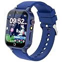 Cosjoype Upgrade Kids Smart Watch for Kids with 39 Puzzle Games HD Camera Video MP3 Player Habit Tracking Pedometer Flashlight 12/24 hr Kid Watches Gift for 4-12 Year Old Boys Toys for Kid
