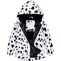 COSLAND Toddler Boys Girls Rain Jacket Waterproof Hooded Raincoat, 2-5T