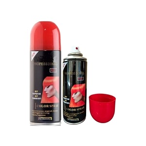 temporary hair color spray red 125ml