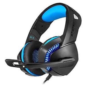 cosmic byte h3 gaming headphone with mic for pc laptops mobiles ps4 xbox one red