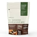 Cosmix No-Nonsense Plant Protein PRO 26g Protein | Yeast Protein &amp; Pea Protein Blend | Chikmagalur Mocha, 1Kg Pouch x 1 | Clean, Easy to Digest
