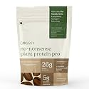 Cosmix No-Nonsense Plant Protein PRO 26g Protein | Yeast Protein &amp; Pea Protein Blend | Malnad Arabica Coffee, 500g Pouch x 1 | Clean, Easy to Digest