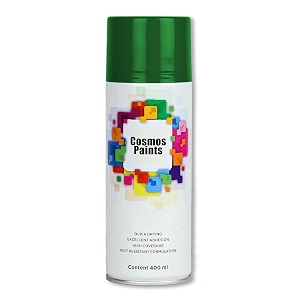 cosmos paints green spray paint 400ml