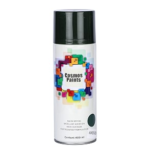 cosmos paints hunter green spray paint 400ml
