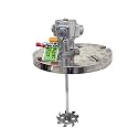 COSMOSTAR 5 Gallon Pneumatic Pail Agitator Paint Mixer | Drum Mixer | Pneumatic Bracket Mixer, Paint Stirring Machine Bracket Air Agitator Paint Mix Tool, Paint Agitator, Paint Mixing Machine