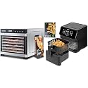 COSORI Food Dehydrator for Jerky, Large Drying Space with 6.48ft² & Air Fryer 5.8QT Compatible with Alexa & Google Assistant
