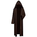 Cosplaysky Men's Cosplay Cloak Robe Costume Halloween Tunic Hooded Uniform