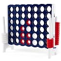 COSTWAY Giant 4-in-a-Row Game Set, Jumbo 4-to-Score for Kids and Adults