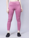 Cosvos Solid Women Pink Tights