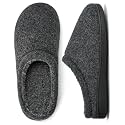 cosyone1997 Mens Slippers Memory Foam Non Slip Backless Moccasins