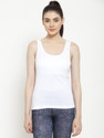 CotiQ Casual Solid Women White Top
