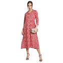 COTLAND Fashions Jaipuri Cotton Flared A-Line Dress