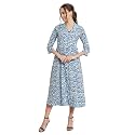 COTLAND Fashions Jaipuri Cotton Flared A-Line Dress