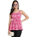 COTLAND Fashions Jaipuri Cotton Printed Strappy Top