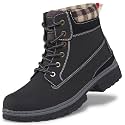 COTTIMO Womens Hiking Snow Winter Boots- Ladies Casual Outdoor Lightweight Ankle Boots Work Backpacking Lace up Fur Lined Walking Trekking Shoes
