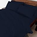 Cottington Lane - 3 PC Elegant Duvet Cover Queen Size - 400 Thread Count 100% Cotton - Duvet/Quilt/Razai Cover Come with Zipper Closer for Protect Your Super Soft Comforter | Dark Grey Solid