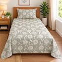 Cottington Lane Cotton Single Bedsheet 68x90 Inch